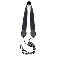 Rico Saxophone Strap, Tenor/Baritone, Black Nylon