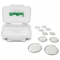 SlapKlatz Pro - Clear 10 Pieces of Superior Drum Gel Dampeners 3 Sizes c/w case