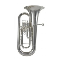 Schagerl SLBH800S Bb 3-Valve Baritone Horn - Silver Plated with Case