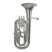 Schagerl SLBH900S Bb 4-Valve Baritone Horn - Silver Plated 