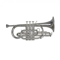 Schagerl ƒ??Shepherdƒ??s Crookƒ?� Bb Cornet ƒ?? Silver Plated Finish