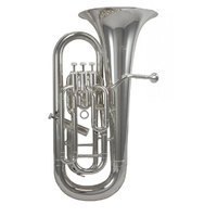 Schagerl SLEP900S 4-Valve Bb Euphonium - Silver Plated Large Bore