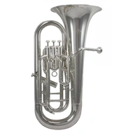Schagerl SLEP900S 4-Valve Bb Euphonium - Silver Plated Large Bore