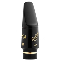 Vandoren V16 Series Hard Rubber Alto Saxophone Mouthpiece A6 - Medium Chamber