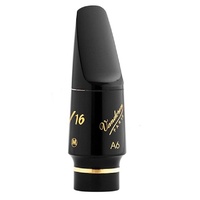  Vandoren V16 Series Hard Rubber Alto Saxophone Mouthpiece  A6 - Medium Chamber 