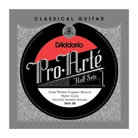 D'Addario Pro-Arte Silver Plated Copper on Nylon Core Half Set  Normal Tension