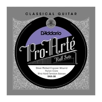 D'Addario Pro-Arte Silver Plated Copper on Nylon Core Half Set  Ex Hard Tension