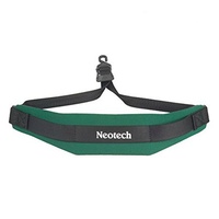 Neotech Soft Sax Strap Forest Regular, Swivel Hook Fits most saxophones