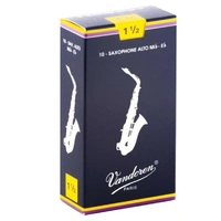 Vandoren SR2115 Alto Sax Traditional Reeds Strength 1.5; Box of 10 