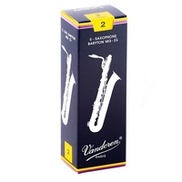 Vandoren SR243 Traditional Baritone Saxophone Reeds Strength 3 Box of 5