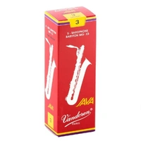 Vandoren SR343R Baritone Sax JAVA Red Reeds Strength 3 - Box of 5