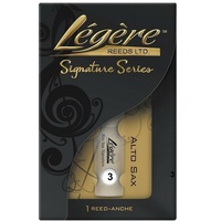 Legere Reeds Signature Series Alto Saxophone Reed Strength 3 , L431207