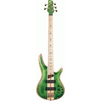 Ibanez  EGL 5-String Premium Electric Bass inc Gig Bag (Emerald Green Low Gloss)
