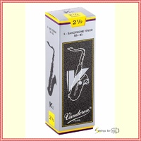 Vandoren SR6225 Tenor Sax V.12 Reeds Strength 2.5;  Box of 5