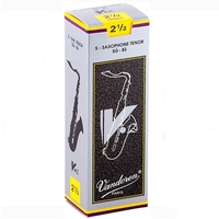 Vandoren V12 Series Tenor Saxophone Reeds Strength - 2.5, Box of 5