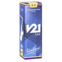 Vandoren SR8225 Tenor Saxophone Reeds V21 Box of 5 Strength 2.5