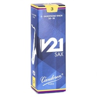 Vandoren SR823 Tenor Saxophone Reeds V21 Box of 5 Strength 3