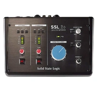 Solid State Logic SSL2+ USB Audio Interface 2-in/4-out, with 2 Mic/Line/Instrument Preamps