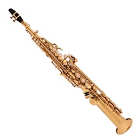 Conn Selmer SS650 Soprano Saxophone, Straight High F# Gold Laquer