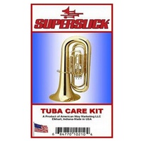 Superslick Advance Tuba Care Kit Slide grease valve oil Polishing cloth an more