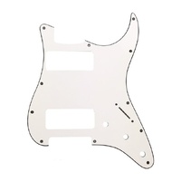 Big Bang Tone Electric Guitar Pickguard USA/MEX Strat 3-Ply White 