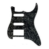 Big Bang Tone 3 Ply Black Pearl HSS Humbucker Single Coil Single Coil Pickguard.