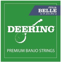 Deering Nickel-Plated 5-String Banjo strings - Julia Belle