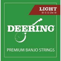 Deering 5-String Banjo Strings  Set Light gauge