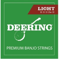 Deering 5-String Banjo Strings  Set Light gauge