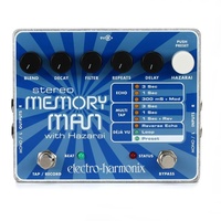 Electro-Harmonix Stereo Memory Man with Hazarai Delay / Looper Pedal