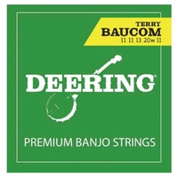 Deering Terry Baucom 5-String Banjo Strings Set 11 - 20 Made in USA