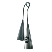 Meinl Percussion STBAG2 Tonally Matched Steel Handheld A-Go-Go Bells, Large