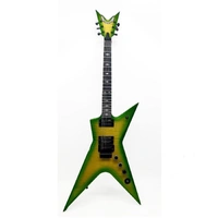 Dean Stealth Floyd Flame Dime Slime - ELECTRIC GUITAR with Case