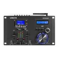 Vonyx STM3400 2-Channel  DJ Mixer with Scratch