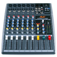 AVE Strike-FX 6 Bluetooth PA Mixer with FX & USB – 6 Channel