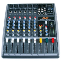 AVE Strike-FX 6 Bluetooth PA Mixer with FX & USB – 6 Channel