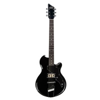 SUPRO Electric Guitar Jamesport Jet Black - Gold Foil Pickup