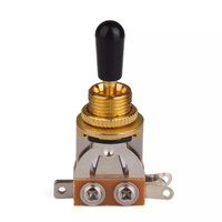 BBT 3 Way Toggle Switch Gold for Gibson Style Guitars