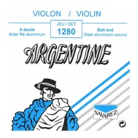 Savarez 1280 Argentine 4/4 Violin Strings Set Ball Ends , Made in France