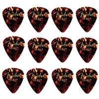 Fender Premium Colored Celluloid Guitar Picks 351 Shell Heavy - 12 Picks