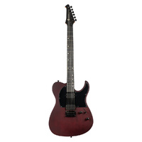 Spira T-400-MWR Electric Guitar - Satin  Wine Red - Ebony Fretboard