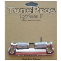 TonePros T1Z Tailpiece Standard Thread 5/16-24 - Chrome