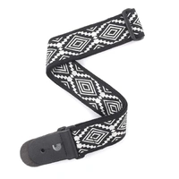 D'addario Planet Waves T20W1413 2-Inch Guatemalan Guitar Strap - Black