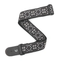 D'Addario Woven Guitar Strap, Monterey 4, Black