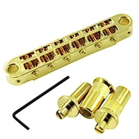 TonePros T3BT Tune-o-matic Bridge Metric Large Posts Gold