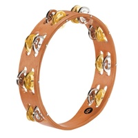 Meinl Percussion TA2M-SNT Recording Tambourine Dual Jingles 2 rows