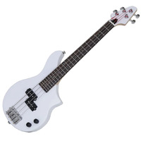 TinyBoy 4-String Tiny Boy Bass Guitar  TBP-2400 WH  - White 