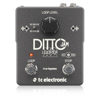 TC Electronic DITTO JAM X2 Guitar Looper Effects Pedal c/w Automatic Tempo Sync