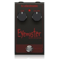 TC Electronic Eyemaster Skull Pounding Metal Distortion Guitar Effects Pedal