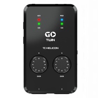 TC-Helicon GO TWIN 2-Channel Audio/MIDI Interface for Mobile Devices